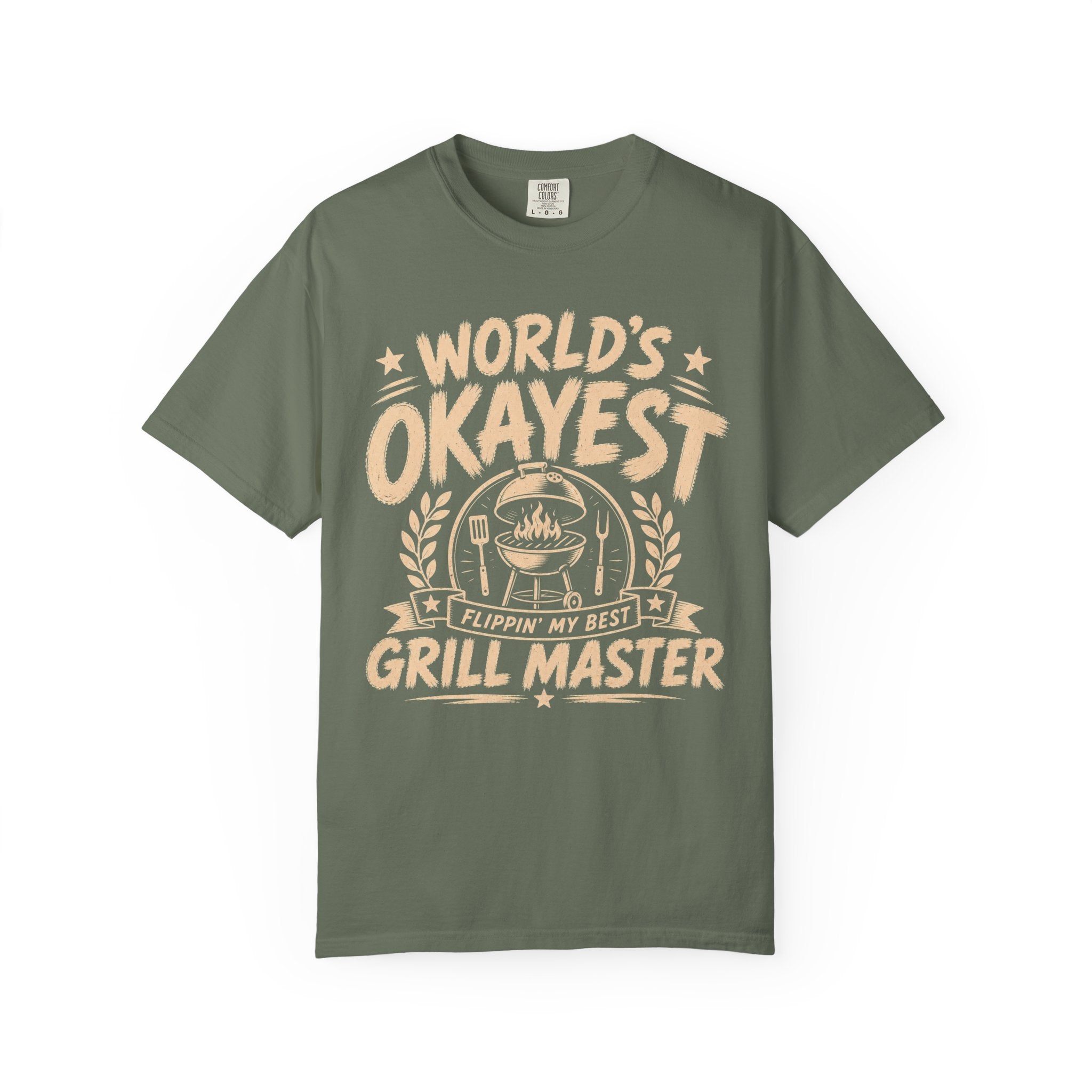 Worlds Okayest Grill Text