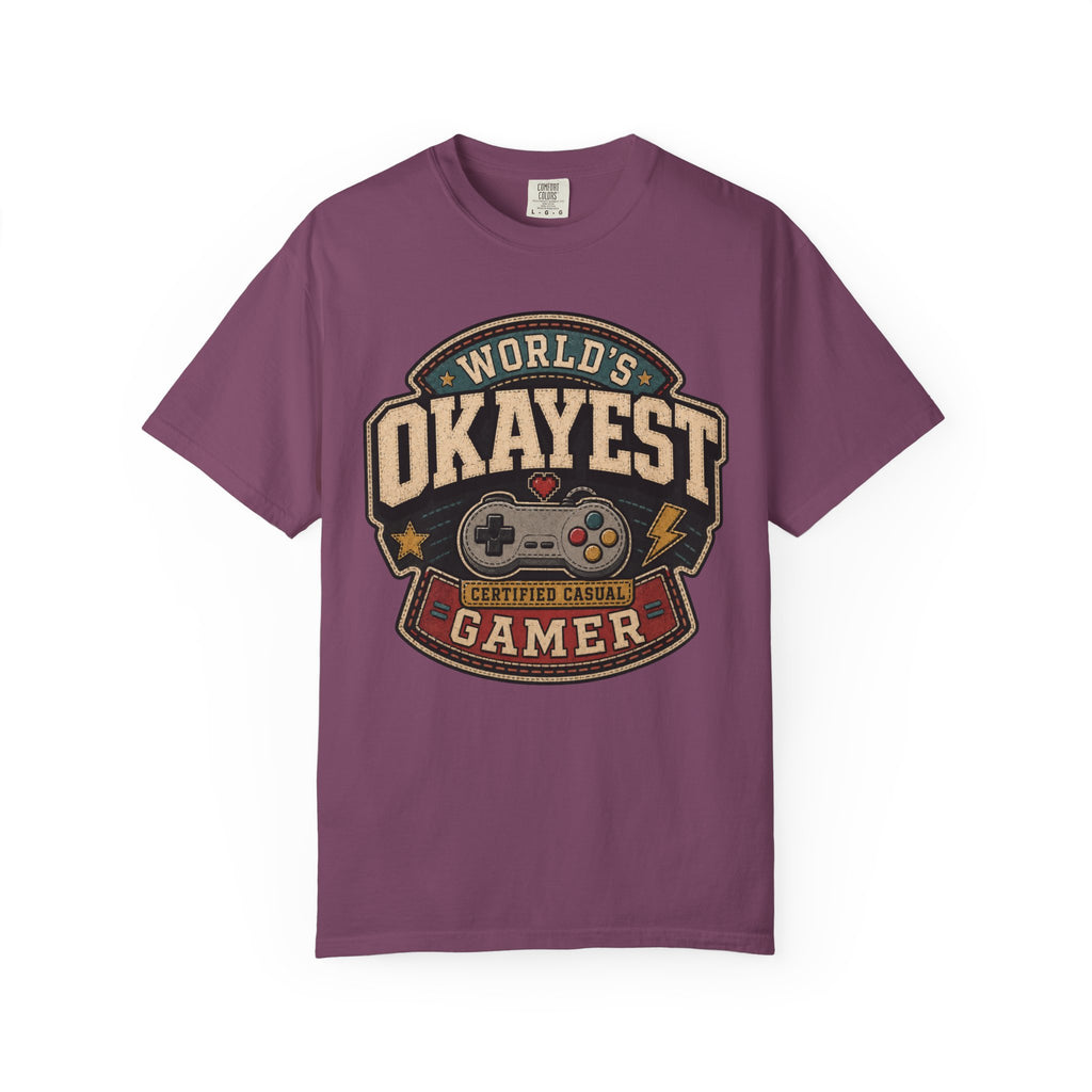Worlds Okayest Gamer Patch