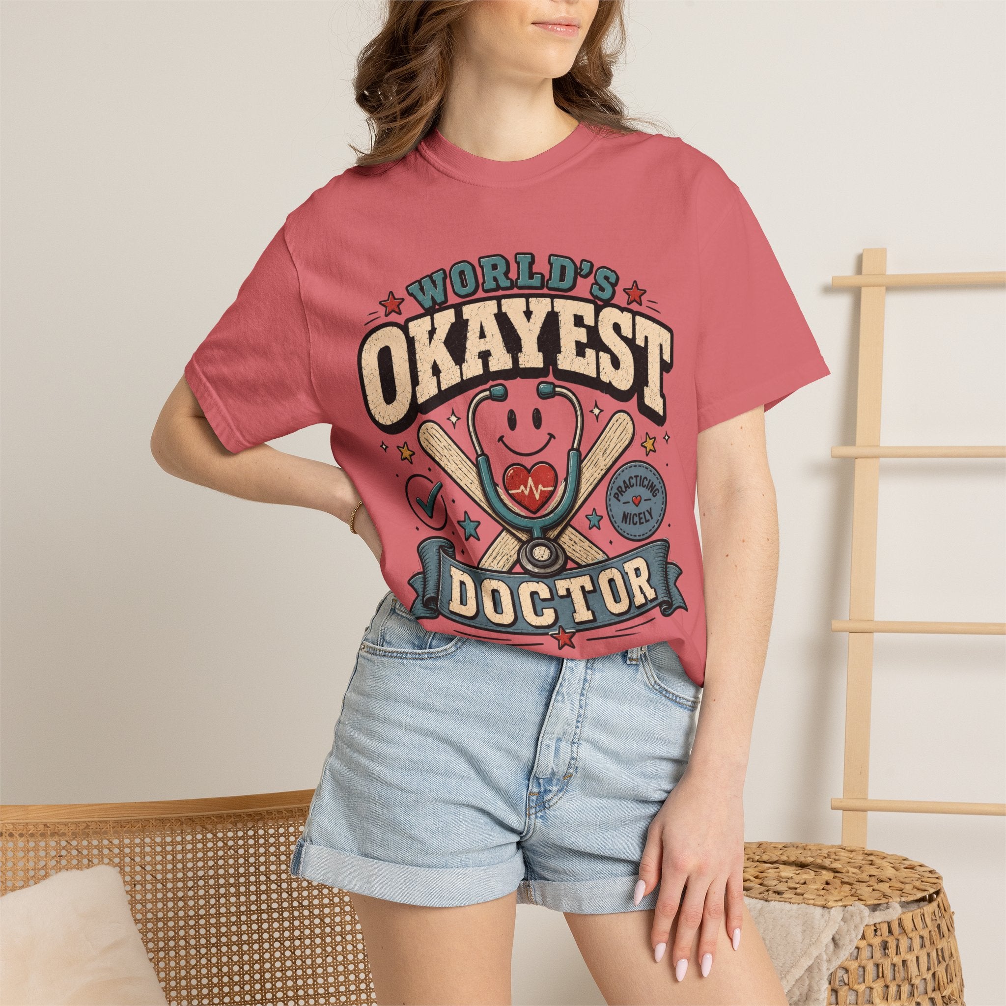 Worlds Okayest Doctor Stethoscope