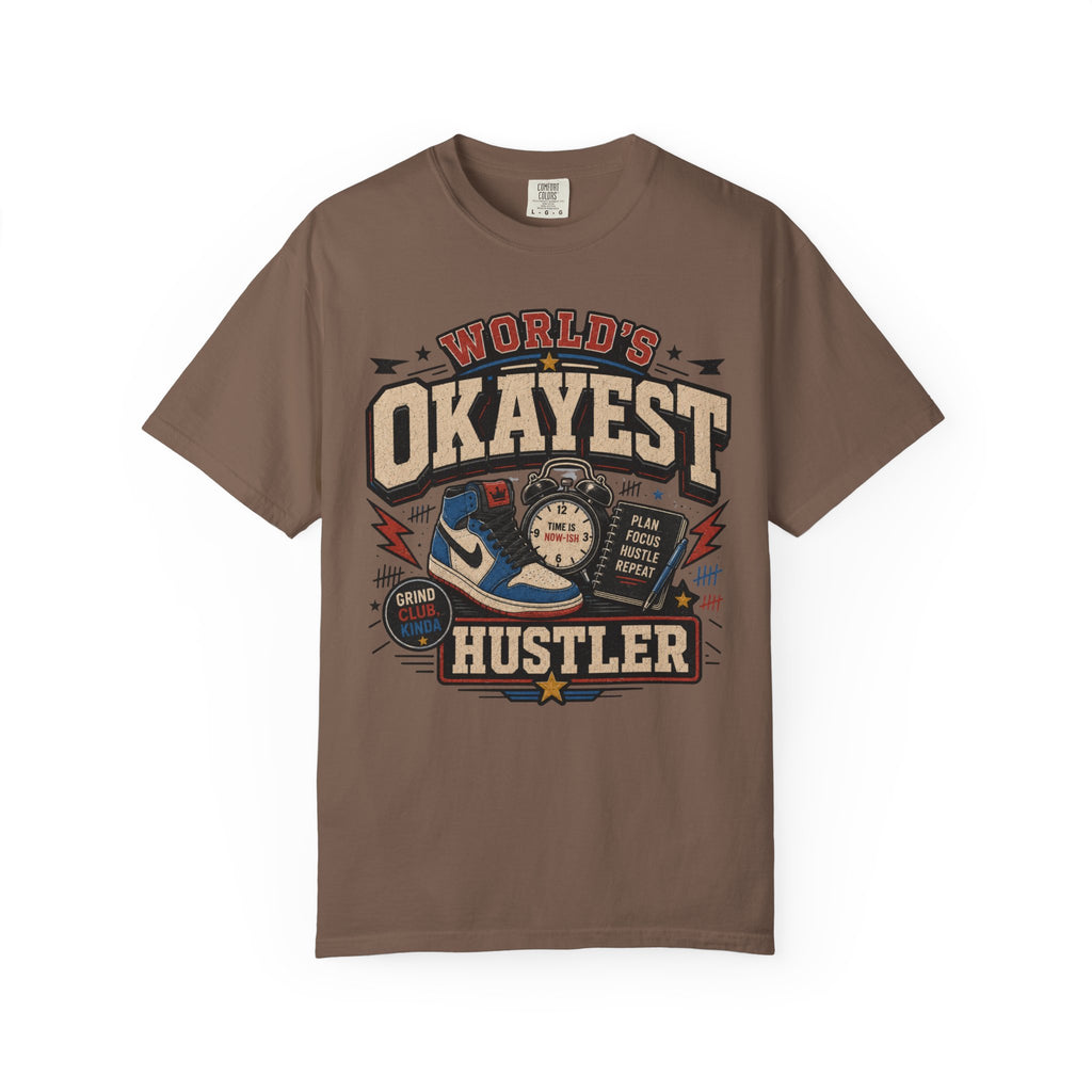 Worlds Okayest Hustler Shoe