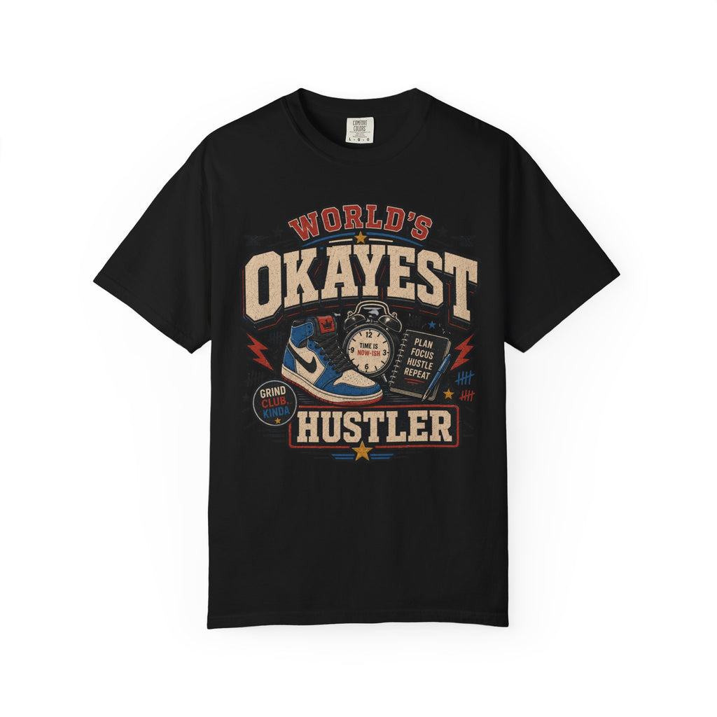 Worlds Okayest Hustler Shoe