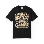 Worlds Okayest Gamer Text