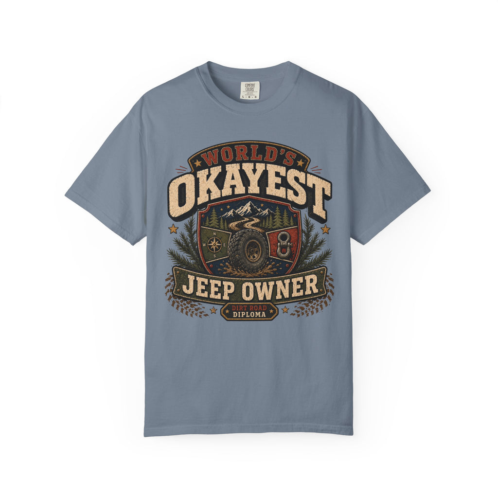 Worlds Okayest Jeep Owner Badge