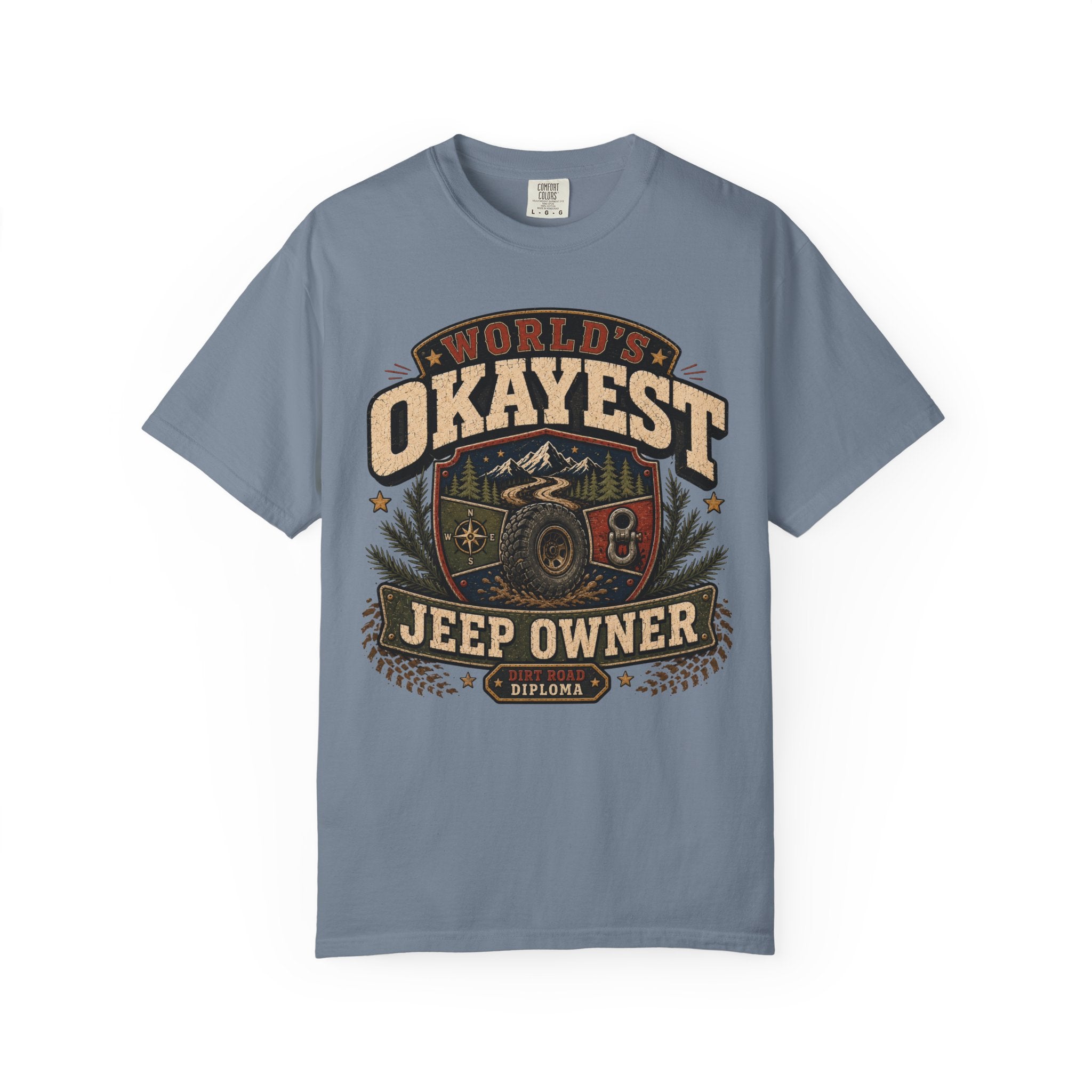 Worlds Okayest Jeep Owner Badge