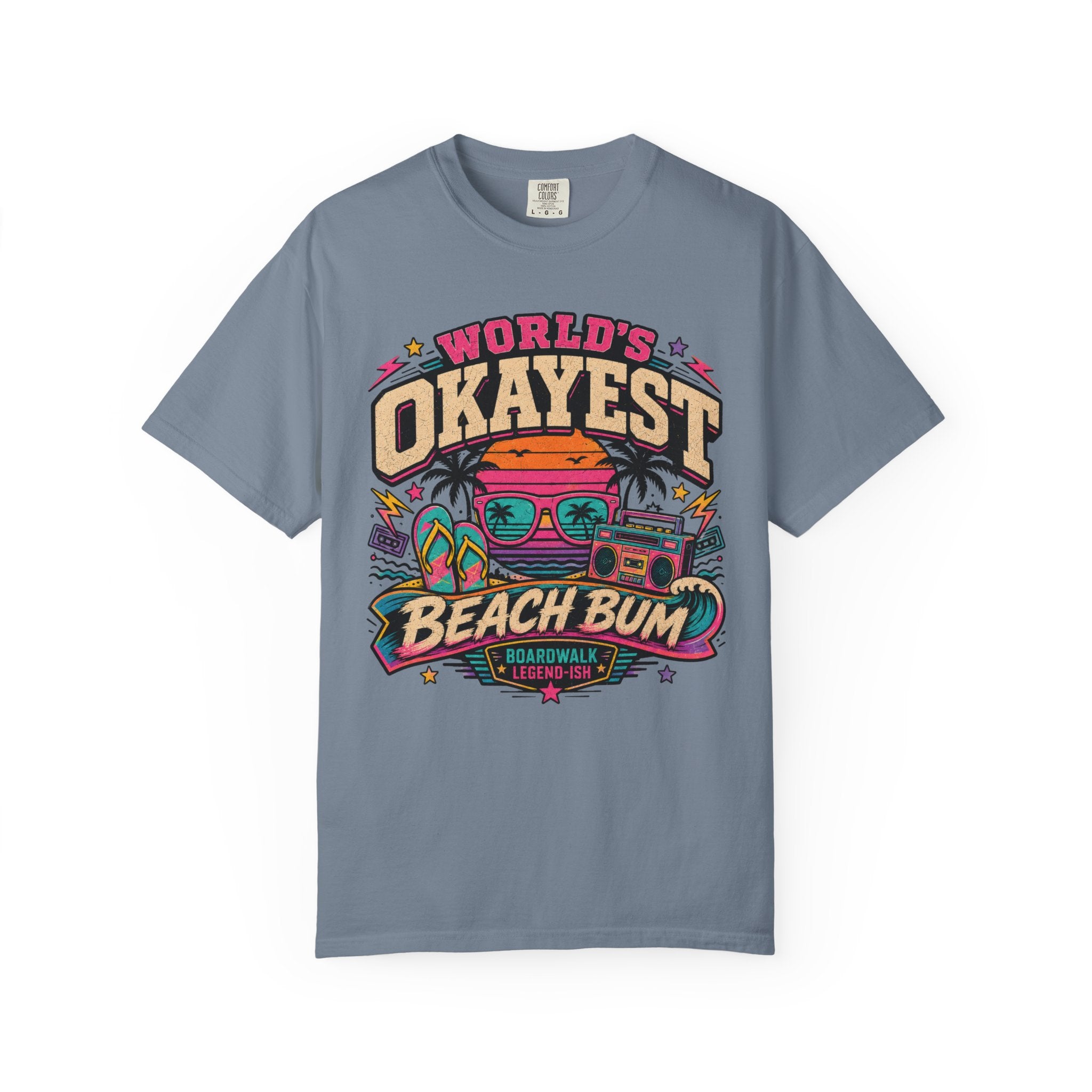 Worlds Okayest Beach Bum 80's