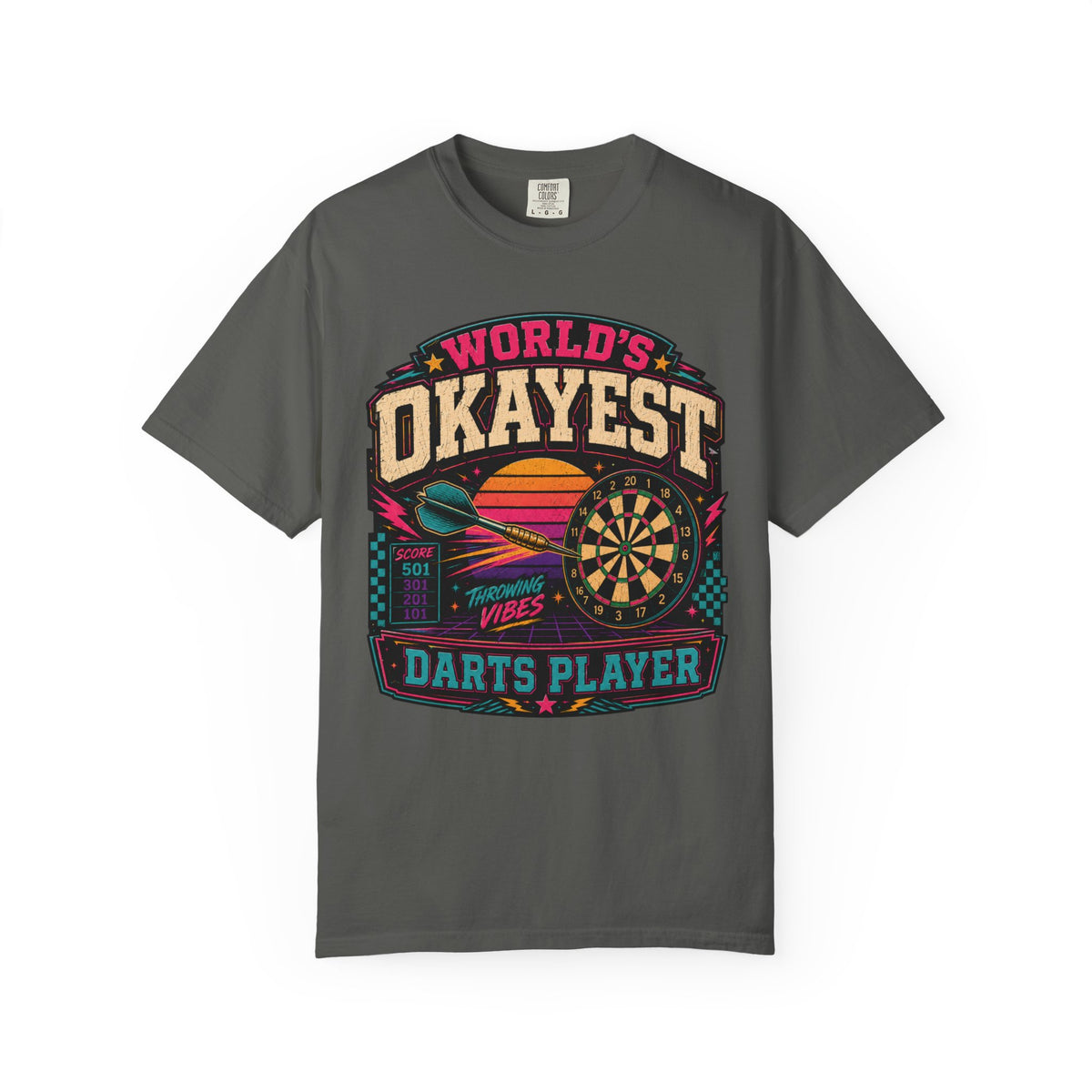 Worlds Okayest Darts Player 80's