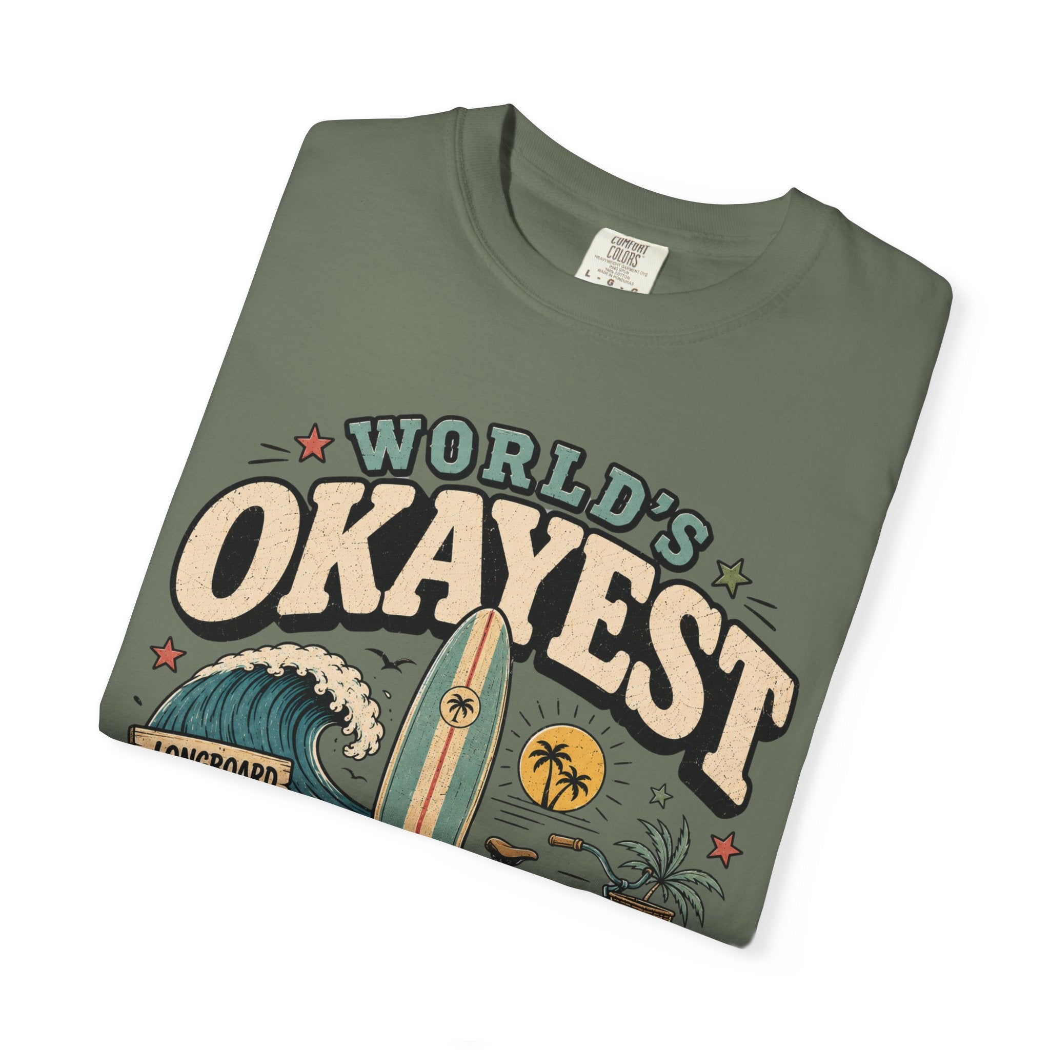 Worlds Okayest Beach Bum Longboard