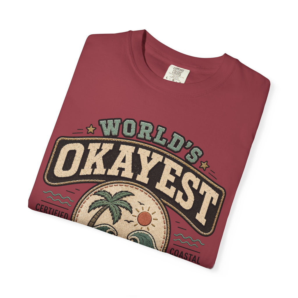 Worlds Okayest Beach Bum Patch