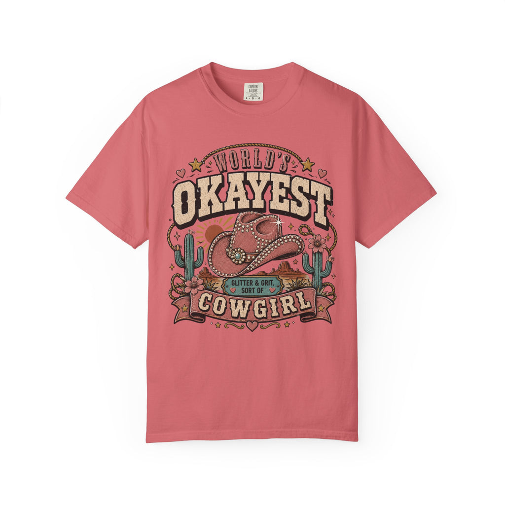 Worlds Okayest Cowgirl Hat