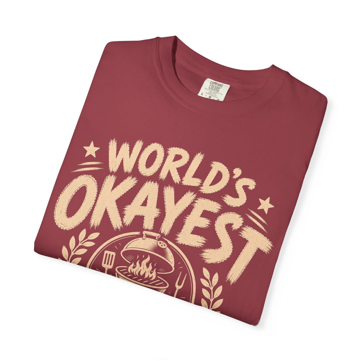 Worlds Okayest Grill Text