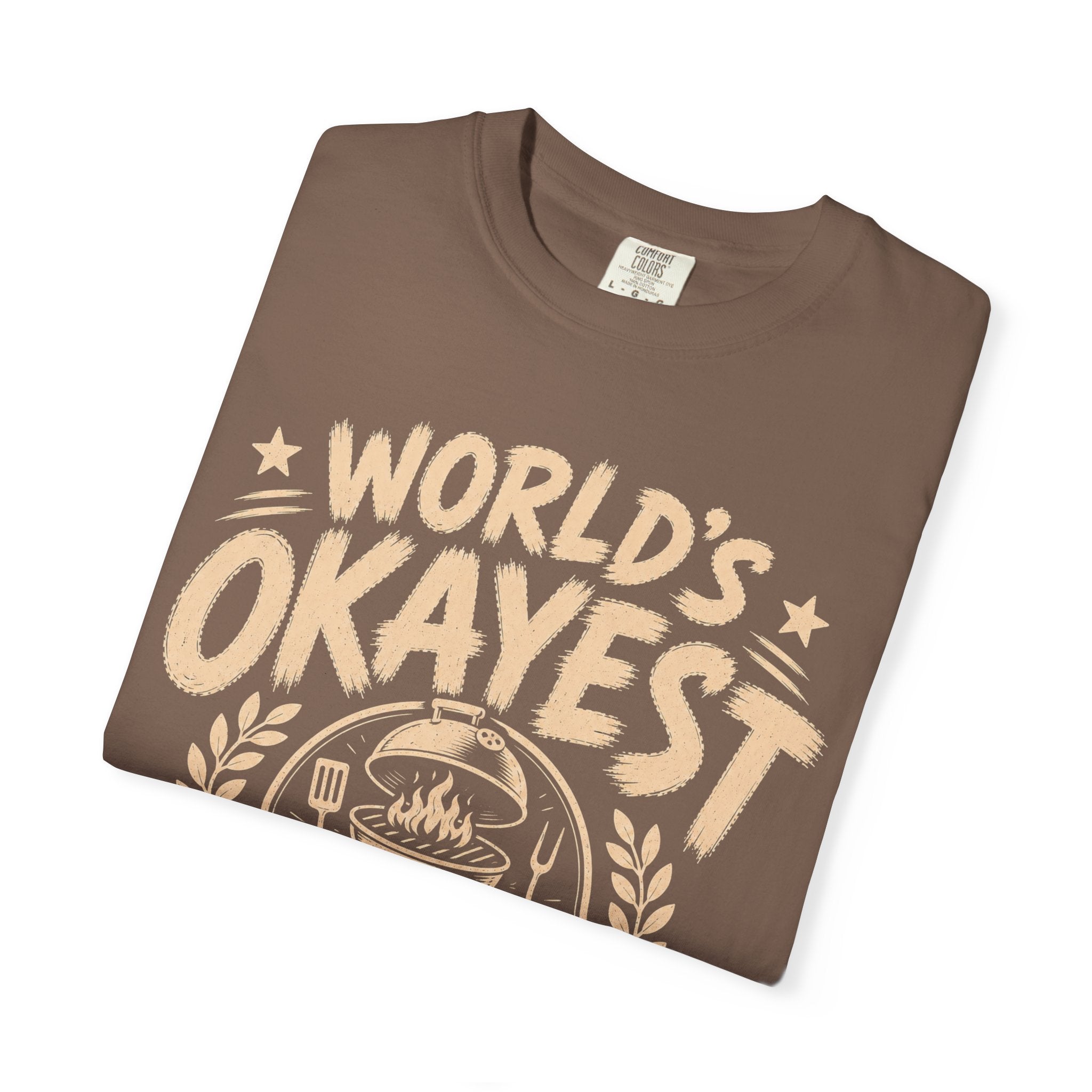 Worlds Okayest Grill Text