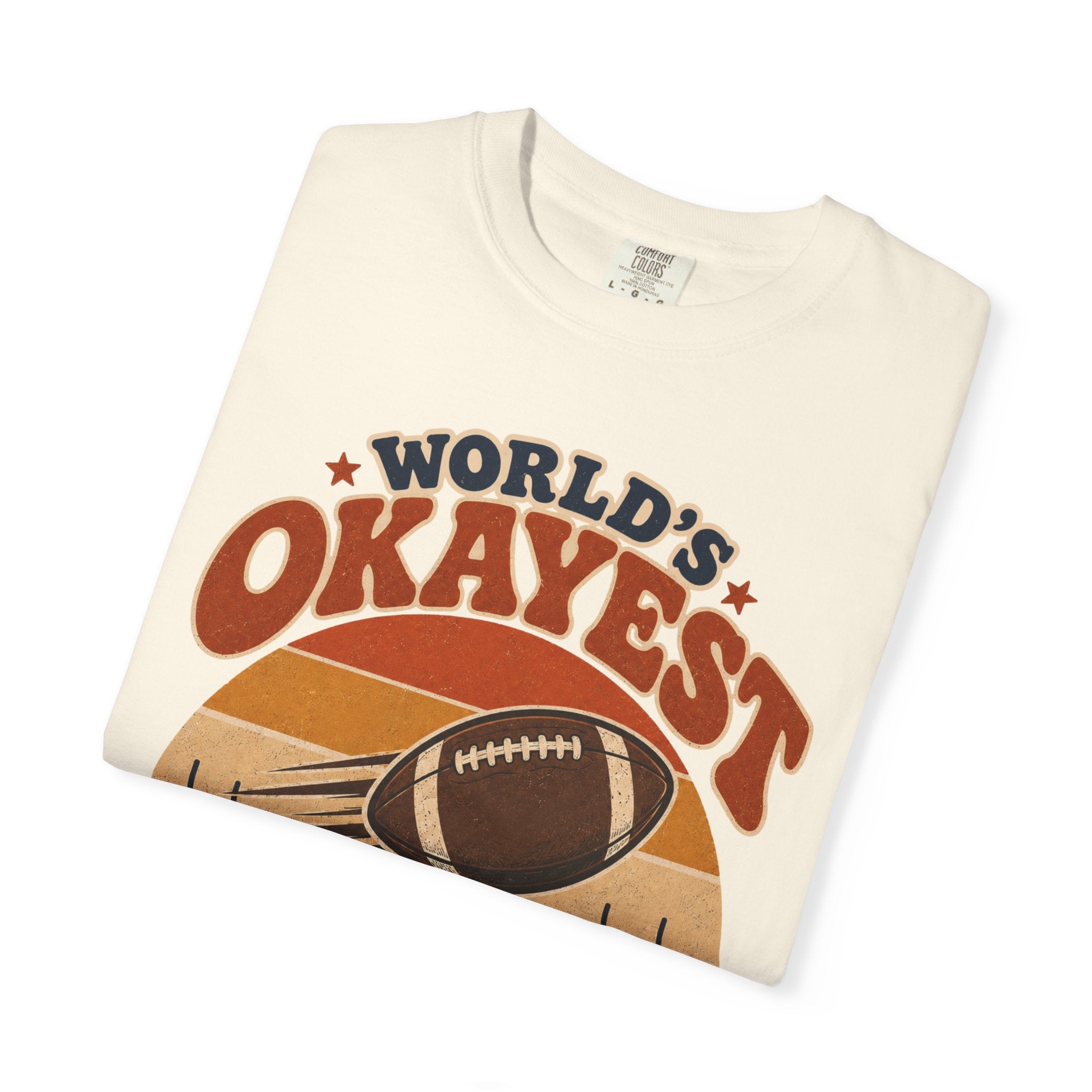 Worlds Okayest Football Fan Retro