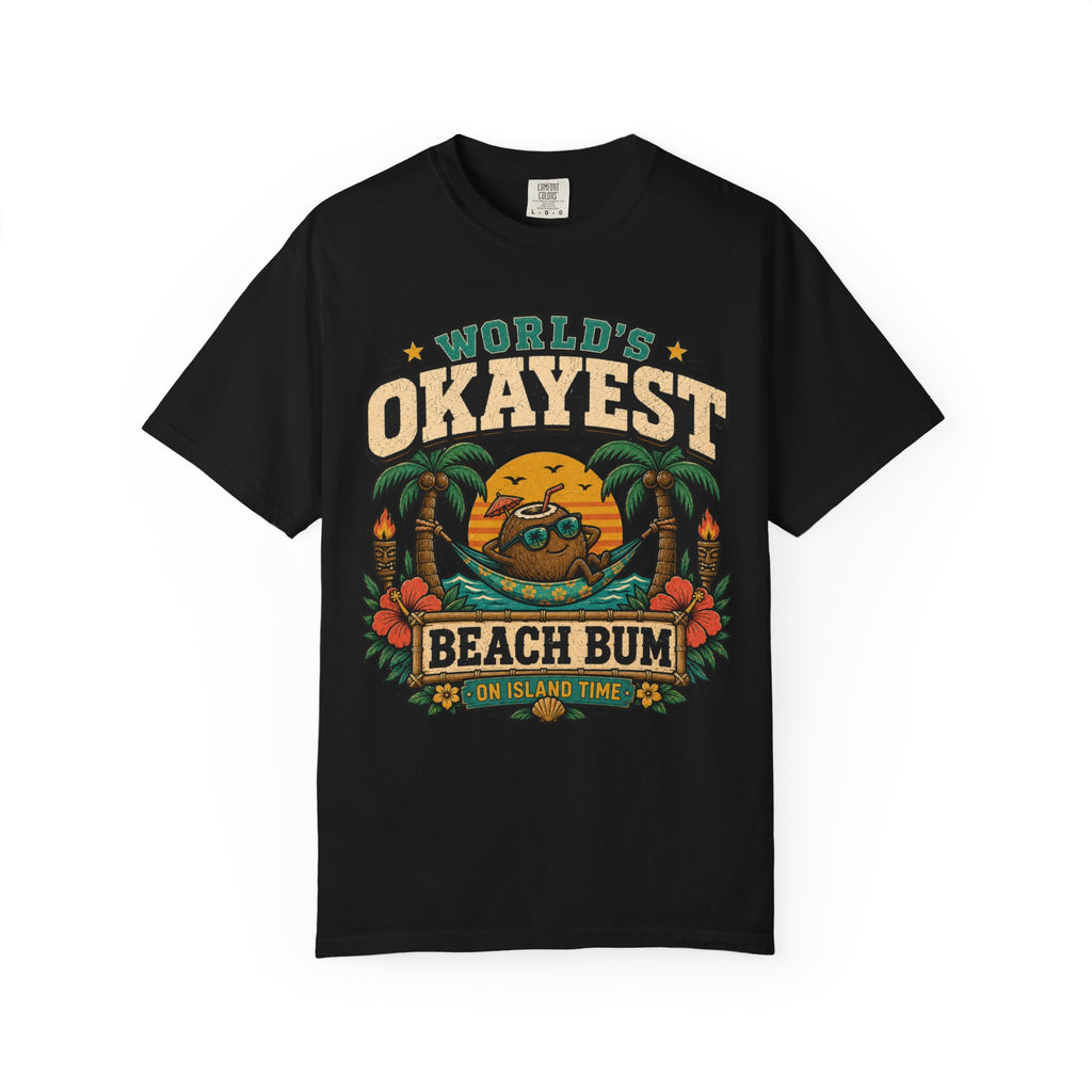 Worlds Okayest Beach Bum Coconut