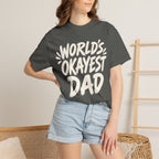 Worlds Okayest Dad Text