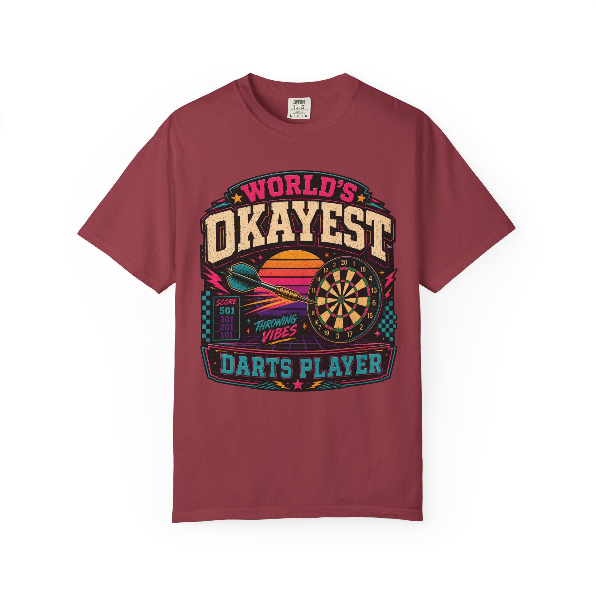 Worlds Okayest Darts Player 80's