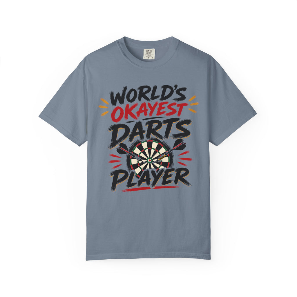 Worlds Okayest Darts Player Text