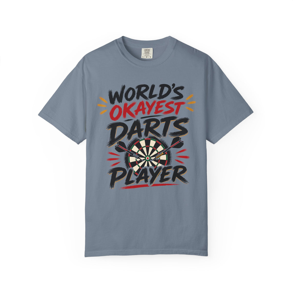 Worlds Okayest Darts Player Text