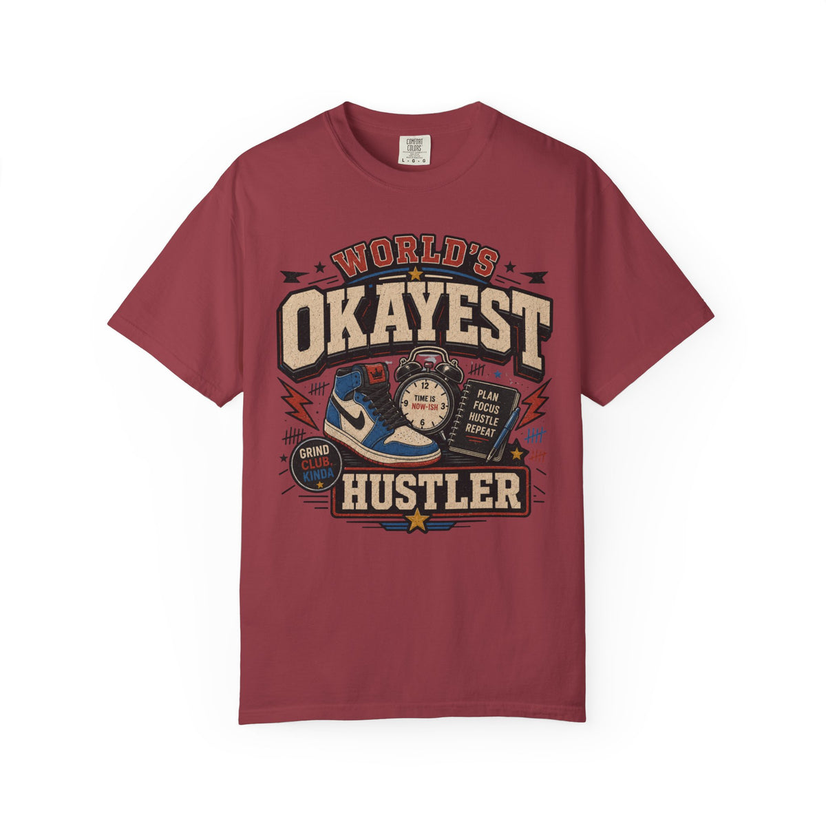 Worlds Okayest Hustler Shoe