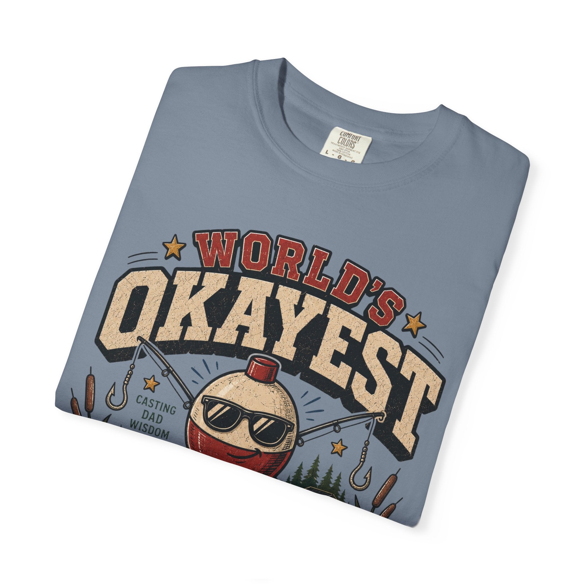 Worlds Okayest Dad Fishing