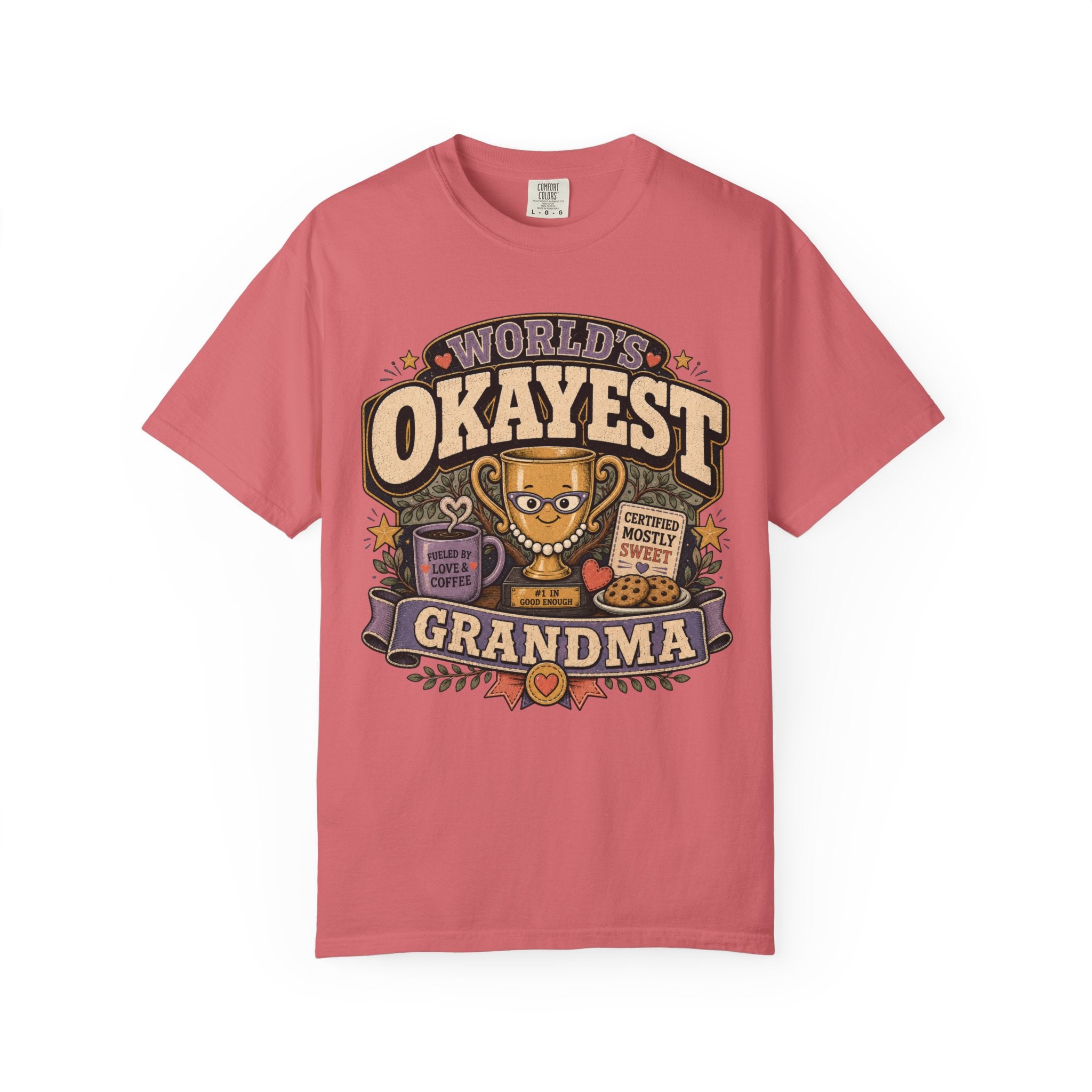 Worlds Okayest Grandma Trophy