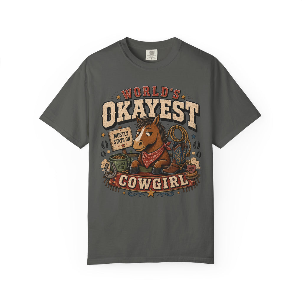 Worlds Okayest Cowgirl Horse