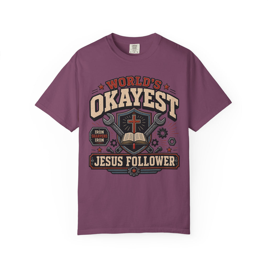 Worlds Okayest Jesus Follower Iron