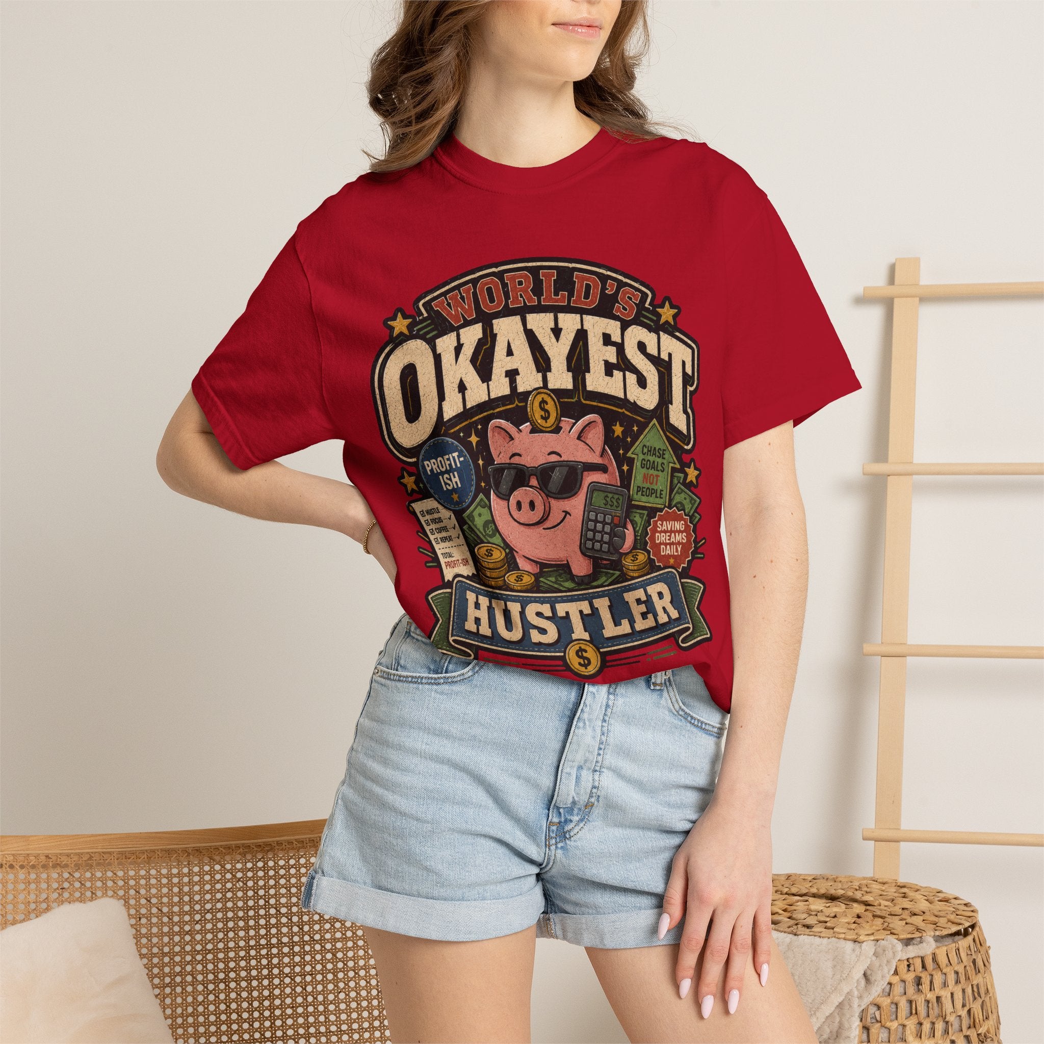 Worlds Okayest Hustler Piggy