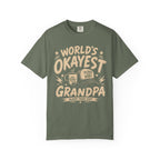 Worlds Okayest Grandpa Text