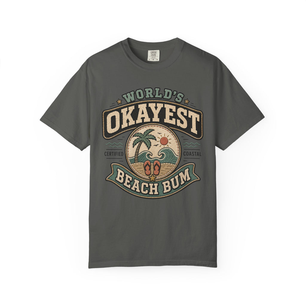 Worlds Okayest Beach Bum Patch