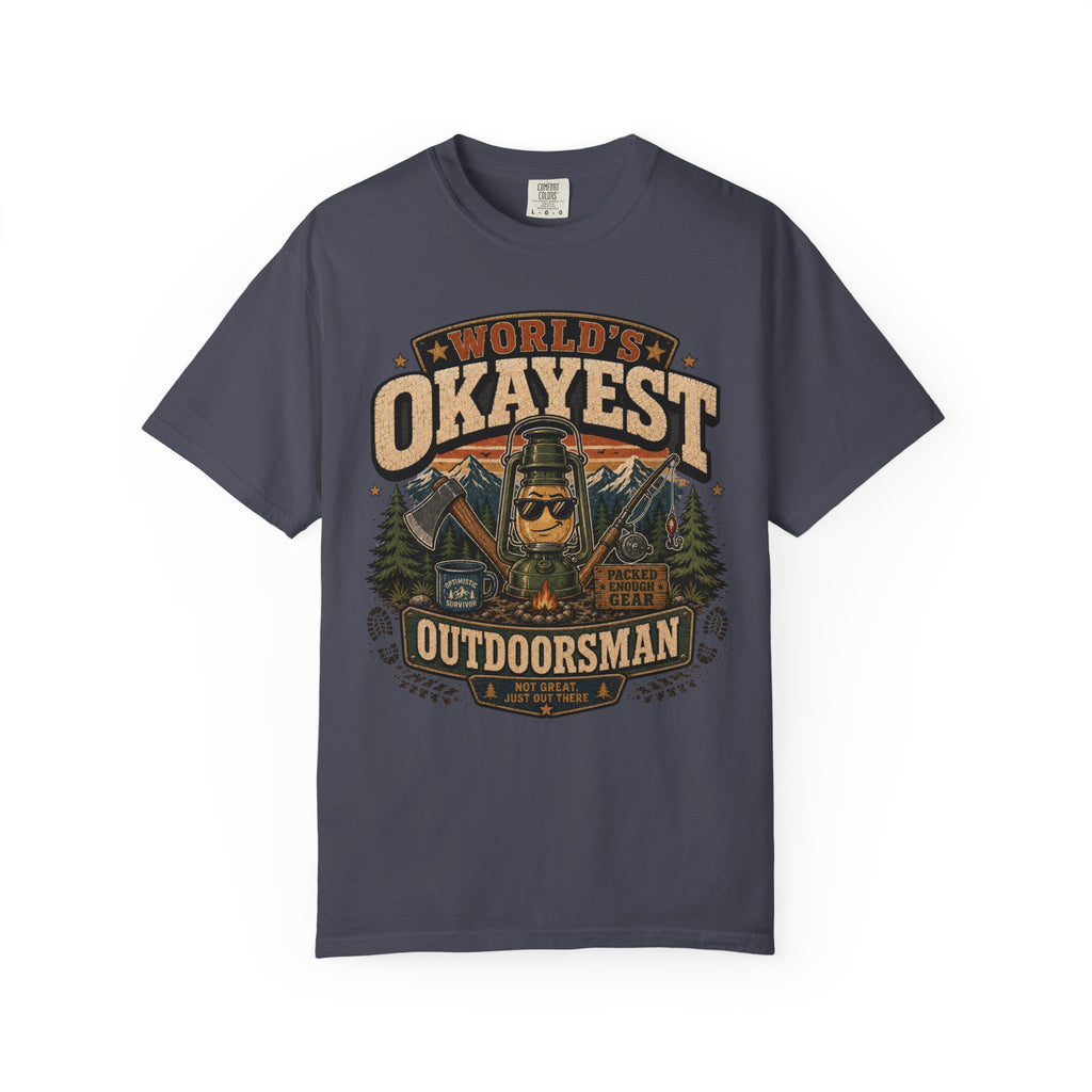 Worlds Okayest Outdoorsman Lantern