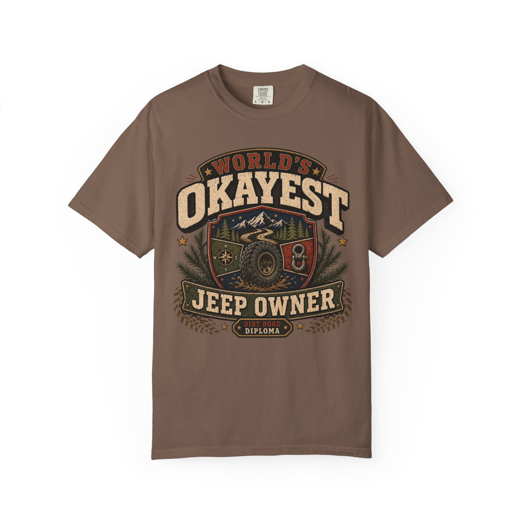 Worlds Okayest Jeep Owner Badge
