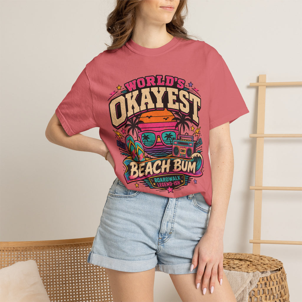 Worlds Okayest Beach Bum 80's