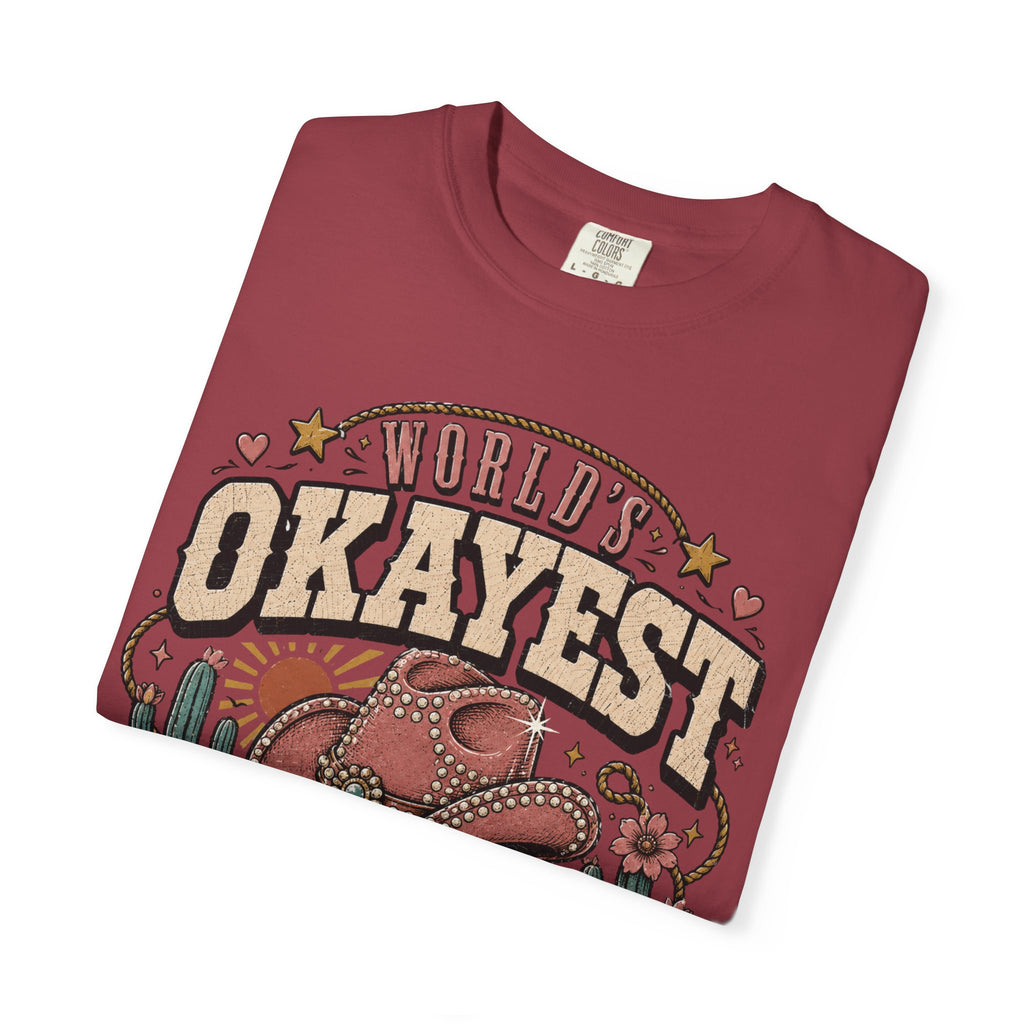 Worlds Okayest Cowgirl Hat