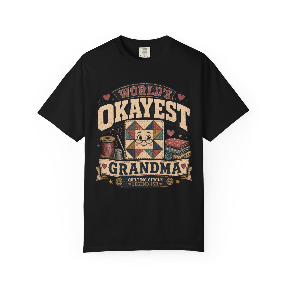 Worlds Okayest Grandma Quilt