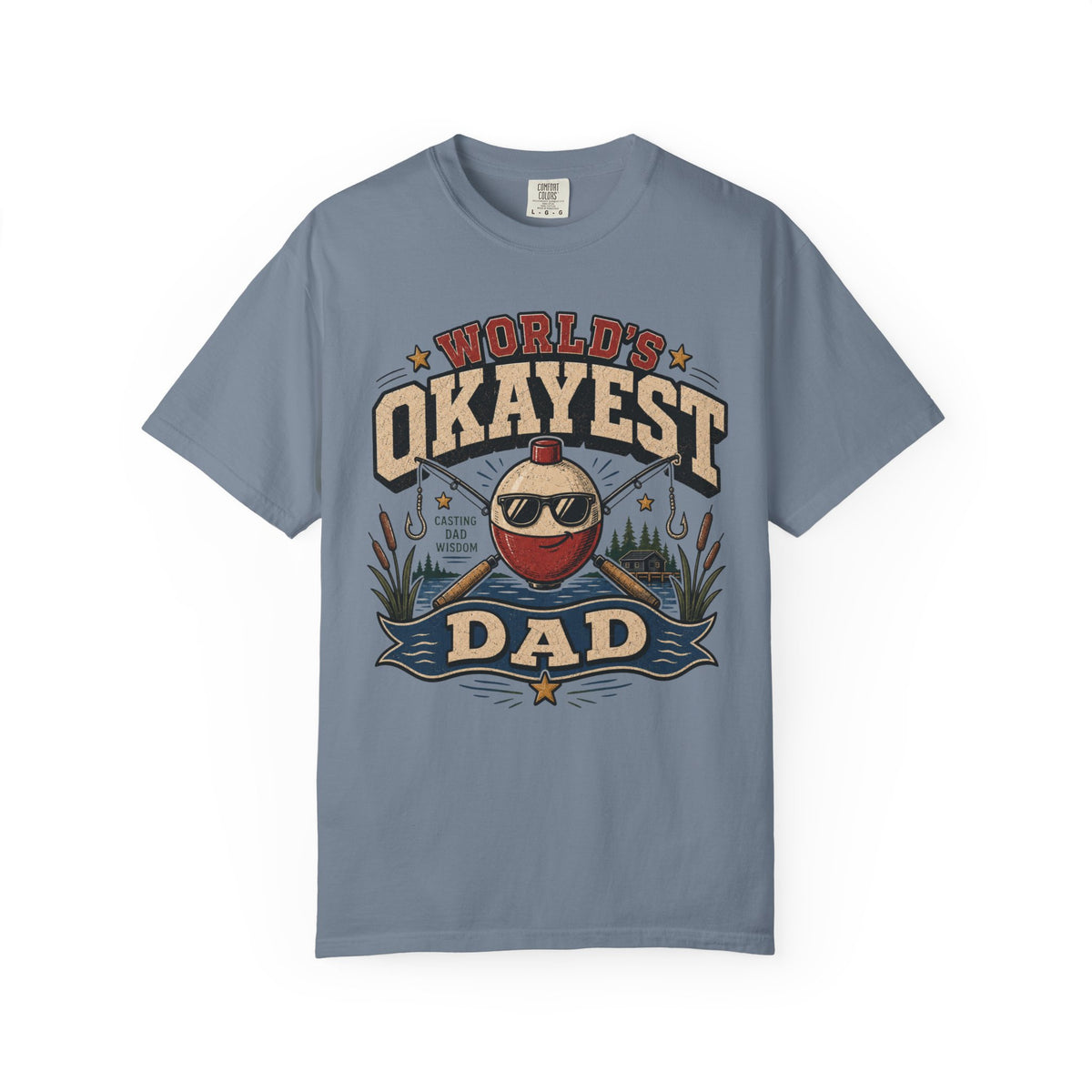 Worlds Okayest Dad Fishing