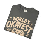 Worlds Okayest Gamer Text