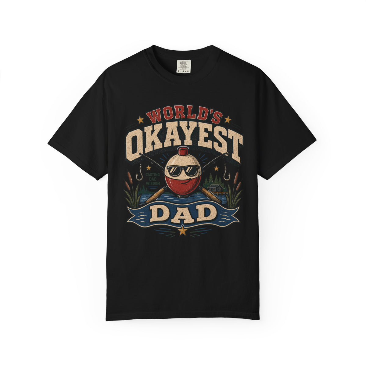 Worlds Okayest Dad Fishing