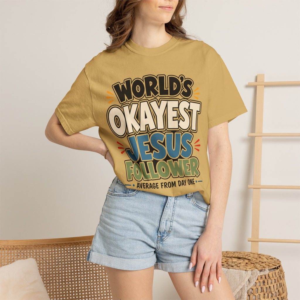 Worlds Okayest Jesus Follower Text
