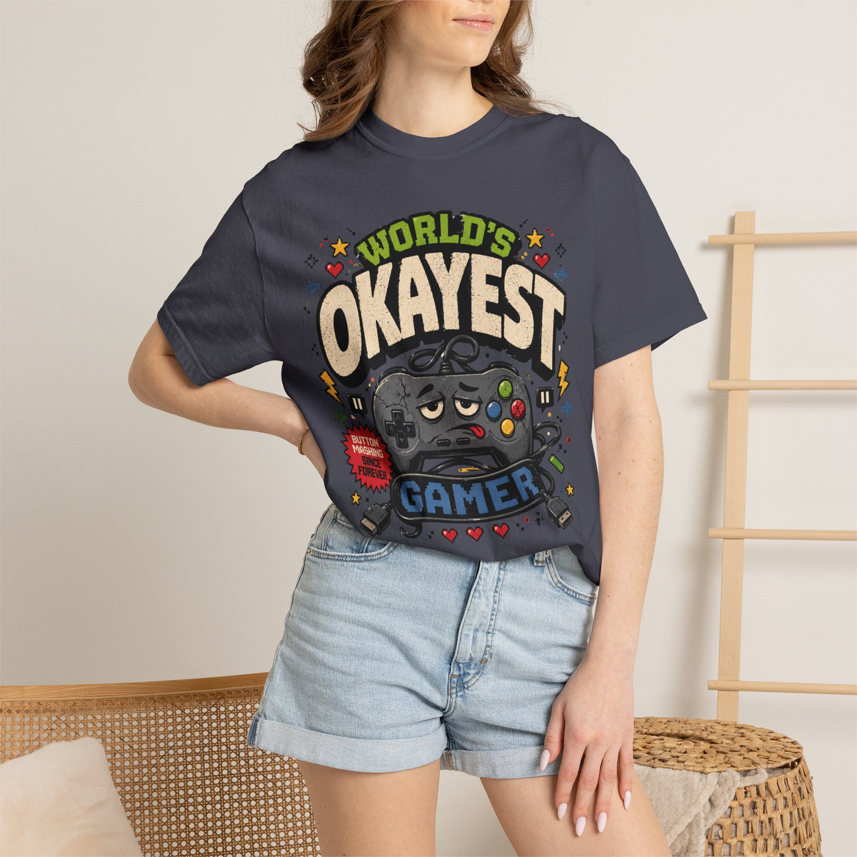 Worlds Okayest Gamer 90's