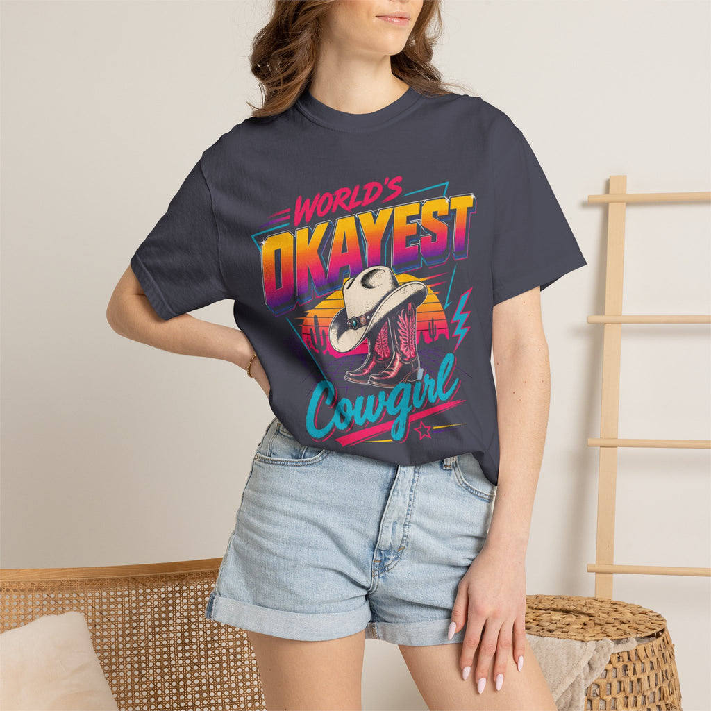Worlds Okayest Cowgirl 80's
