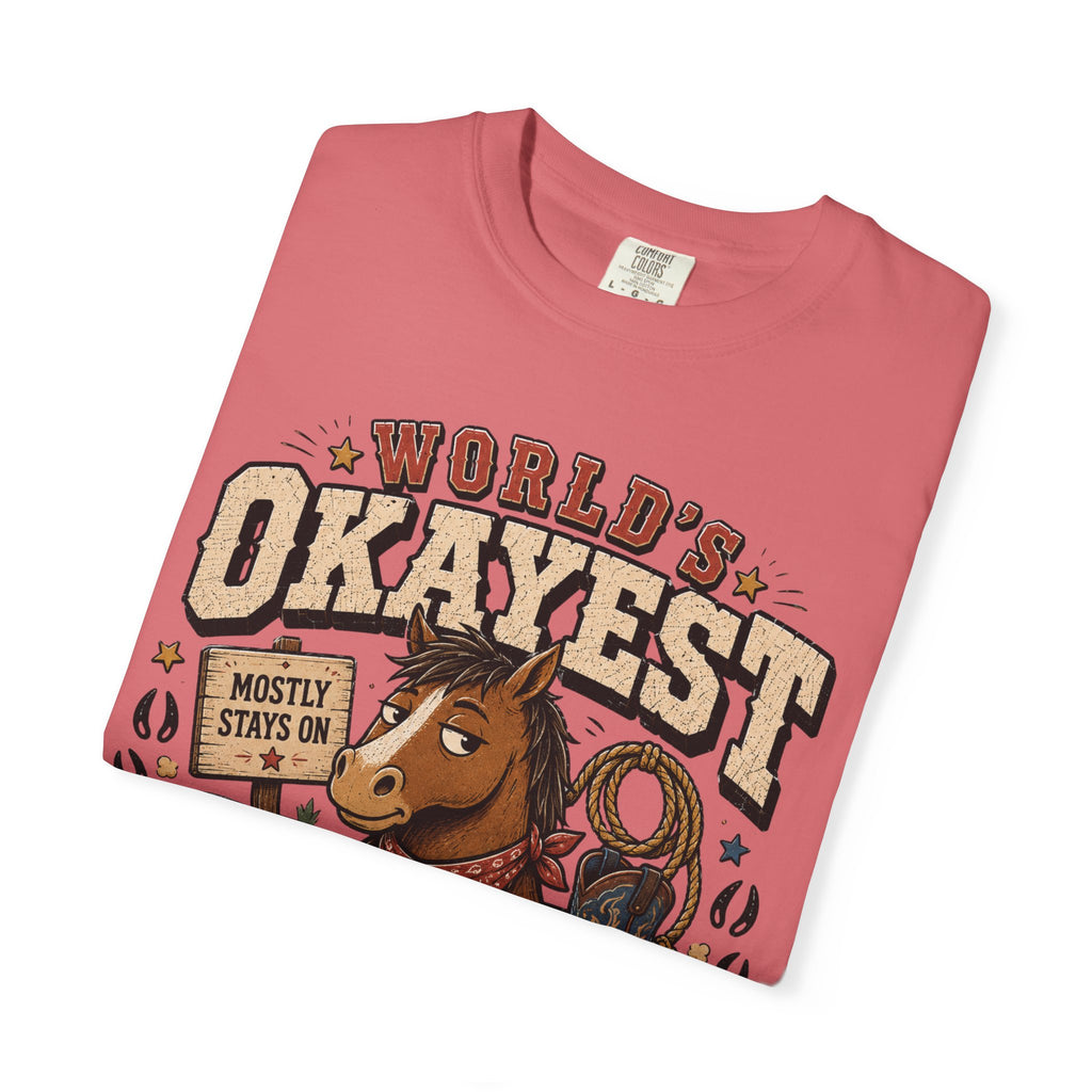 Worlds Okayest Cowgirl Horse