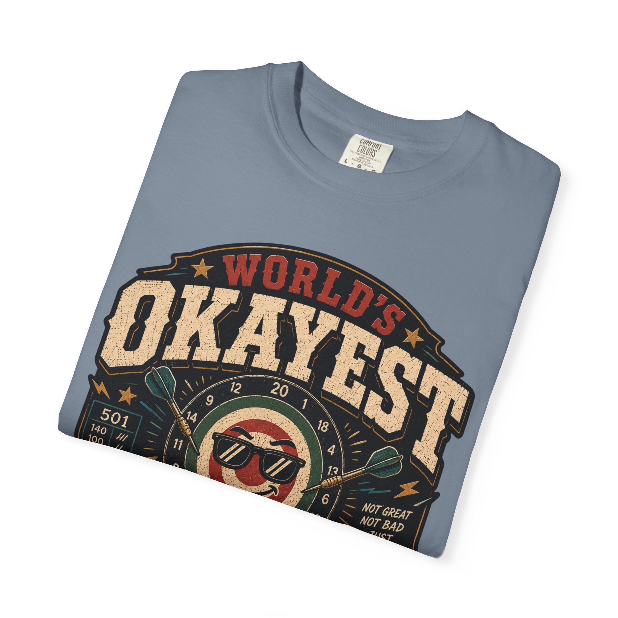 Worlds Okayest Darts Player Red-Green