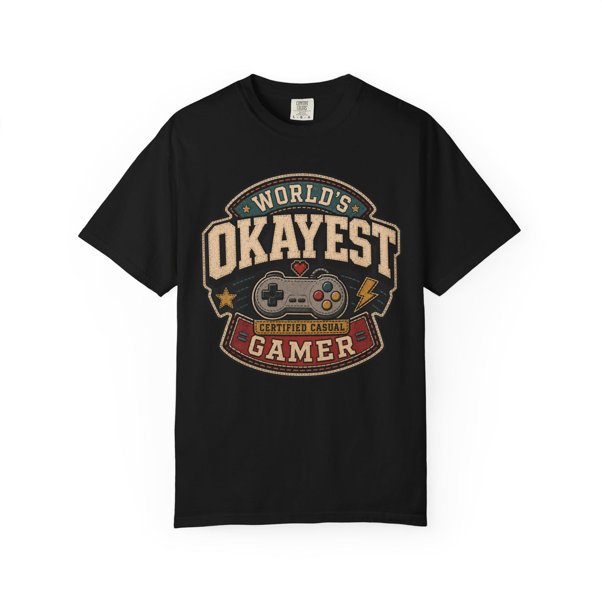 Worlds Okayest Gamer Patch
