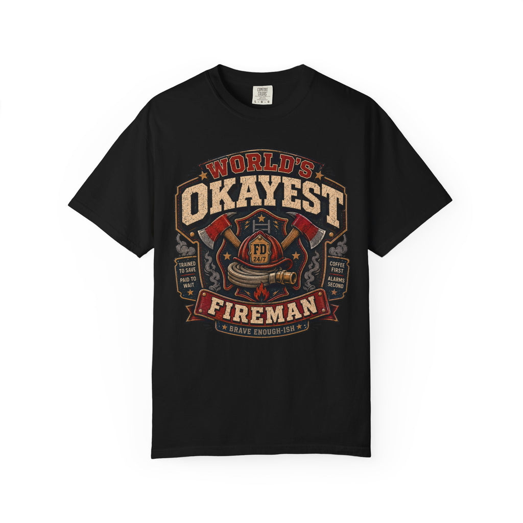 Worlds Okayest Fireman Axe