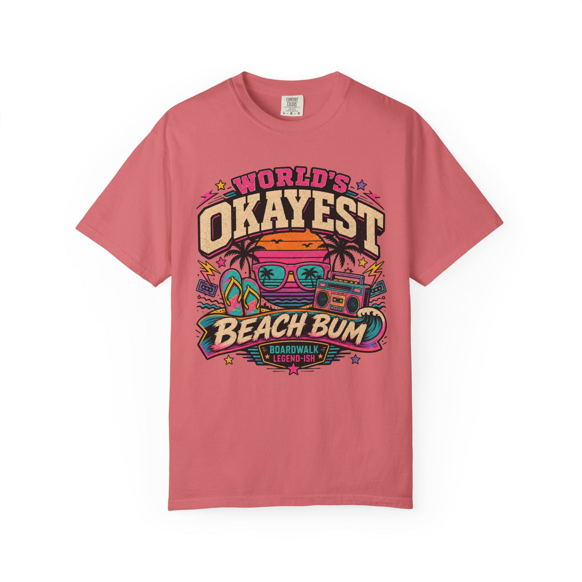 Worlds Okayest Beach Bum 80's