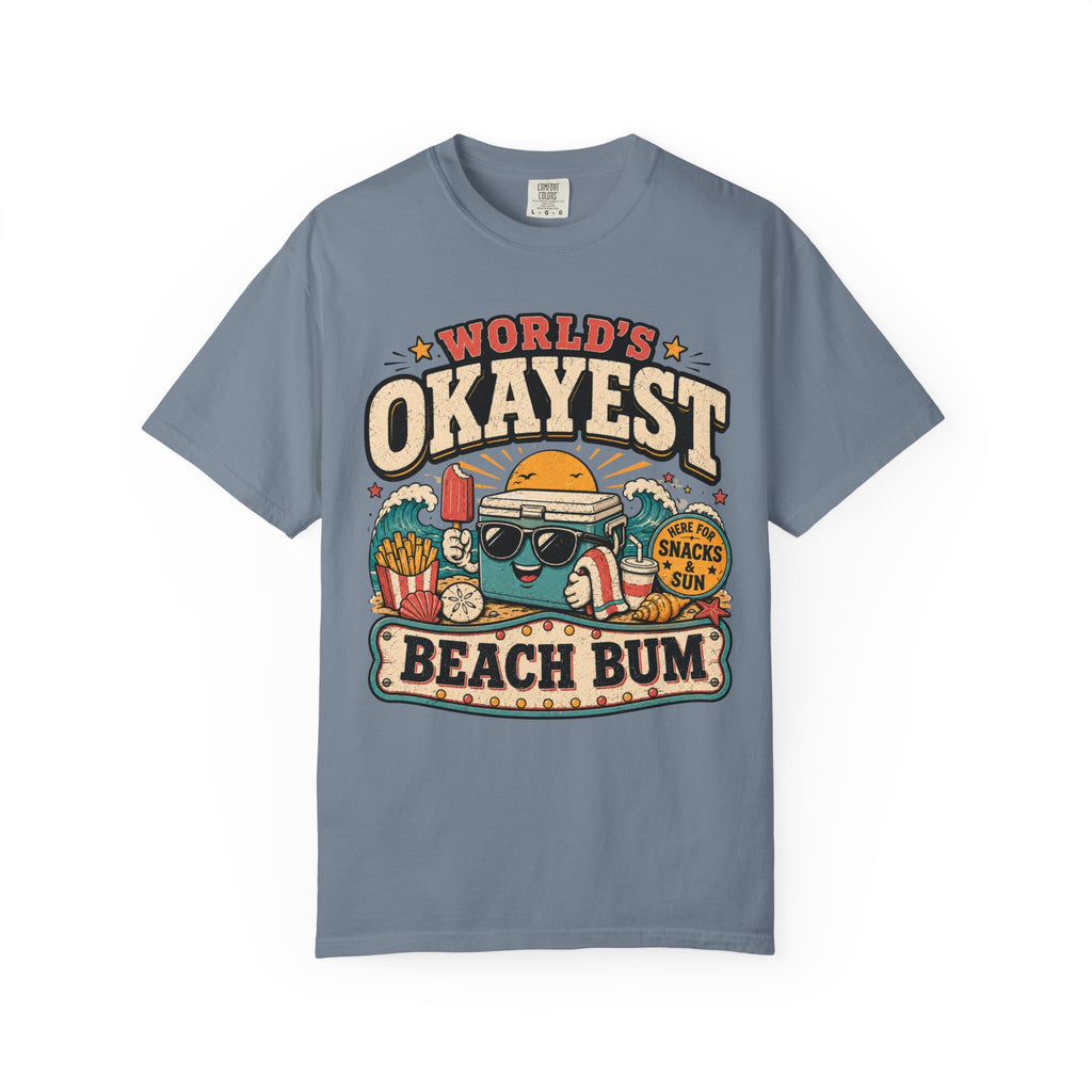 Worlds Okayest Beach Bum Cooler
