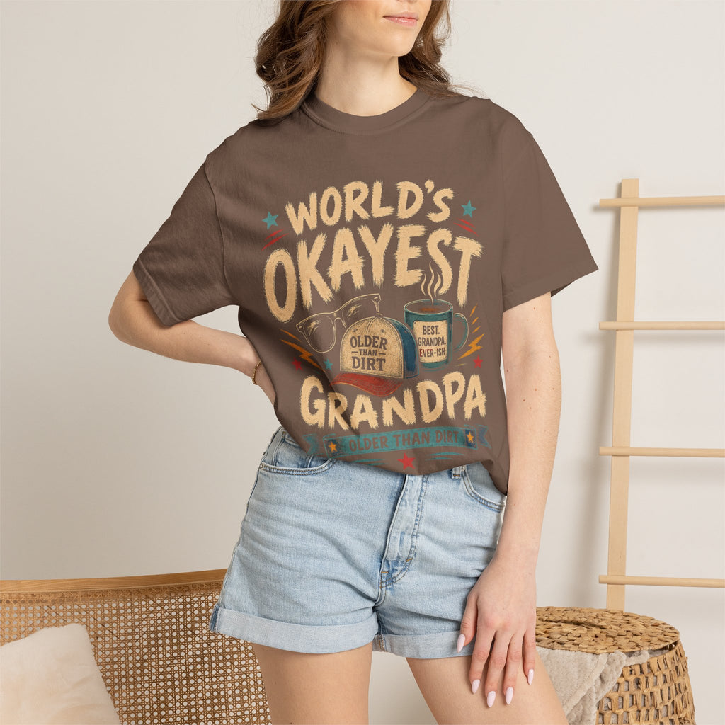 Worlds Okayest Grandpa Color