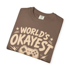 Worlds Okayest Gamer Text