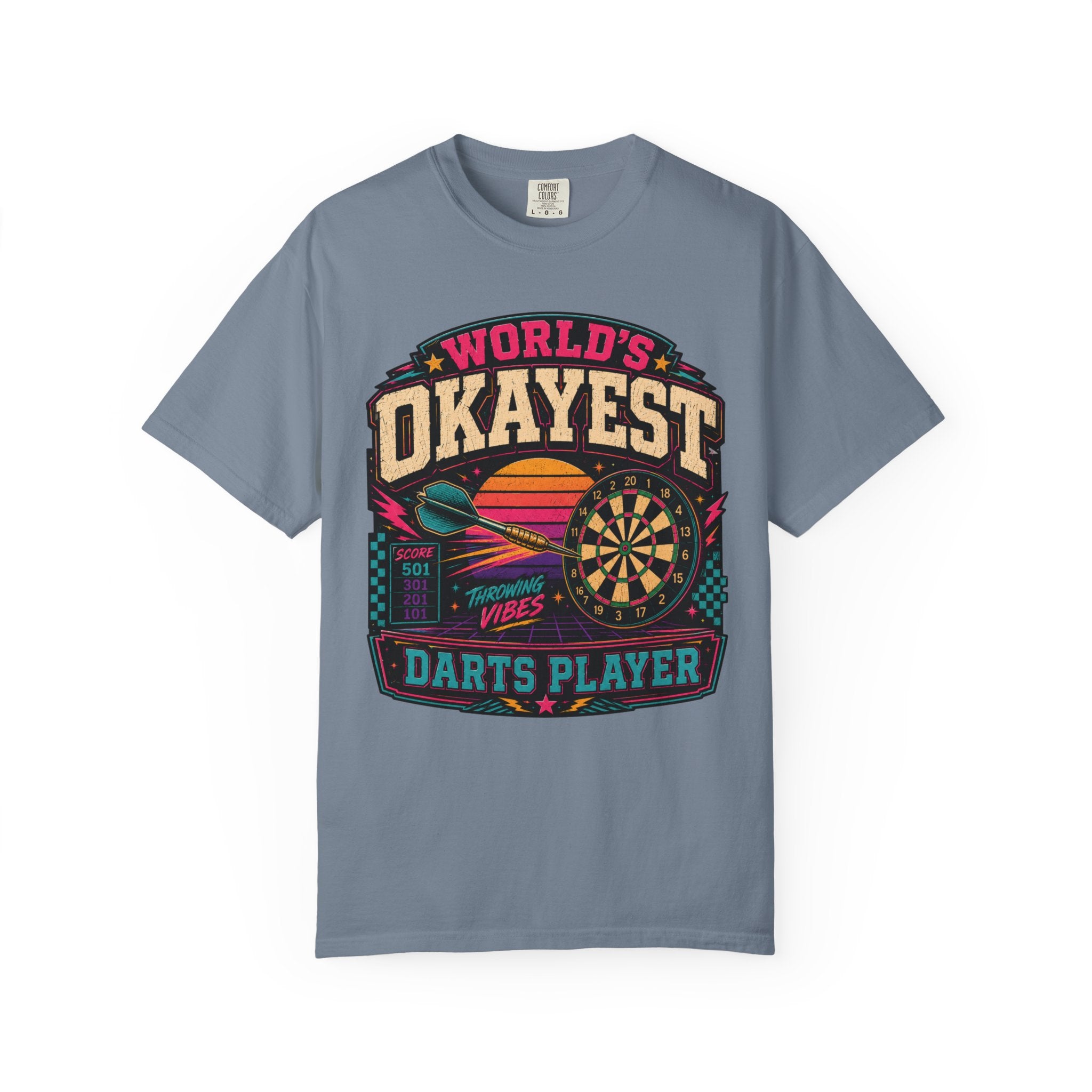 Worlds Okayest Darts Player 80's