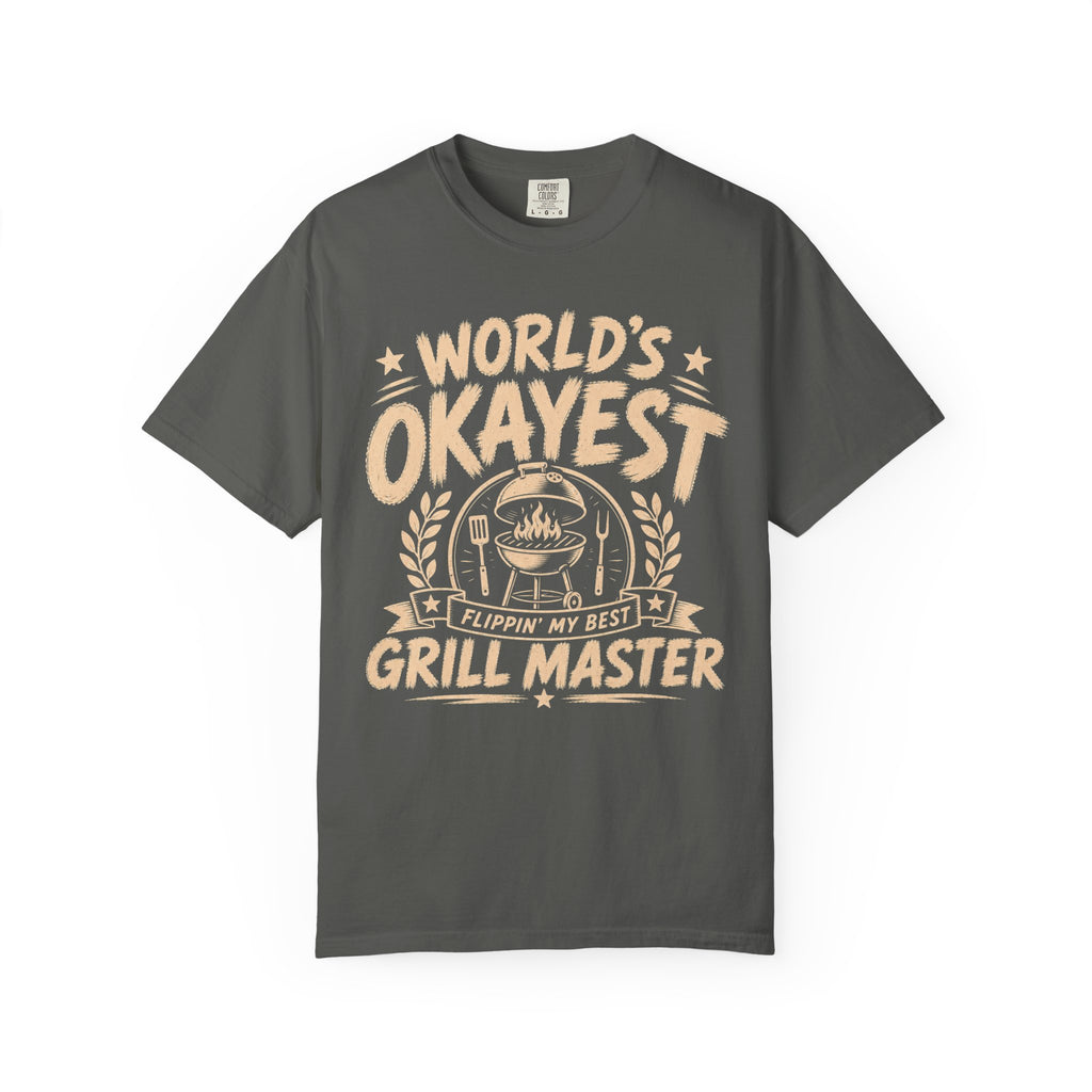 Worlds Okayest Grill Text